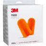 3M 1100 oordoppen - 200 paar   Werk oordoppen 3M 37 dB Met konische vorm.