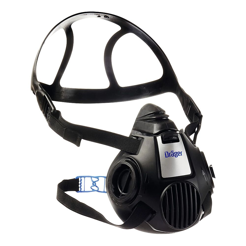 Draeger Halfgelaatsmasker X-plore® 3300, masker van soft-TPE Draeger