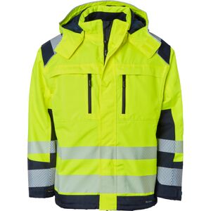 Top Swede 120 Langermet Jakke Fluorescerende Gul/marineblå, 1 Stk.  S