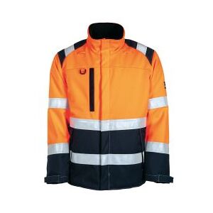 Tranemo 52058293 Flammehemmende Vinterjakke, Oransje/marine, 1 Stk.  XXXL