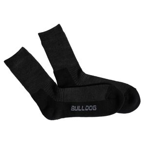 Bulldog 3084 Coolmax Sokker, Svarte, 1 Par  44-47