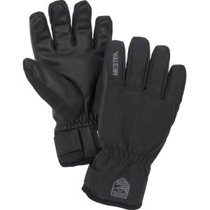 Hestra Kids' Ferox Primaloft 5-Finger Svart 8-9 år, Black