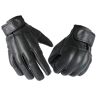 TacFirst SECURITY Quarzhandschuhe H004, schnitthemmende Quarz-Sand echtleder Security Handschuhe, Schwarz, L