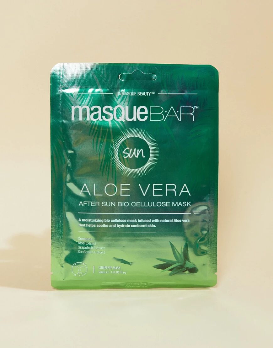 MasqueBAR Bio Cellulose Aloe Vera Gel Mask-No colour  No colour