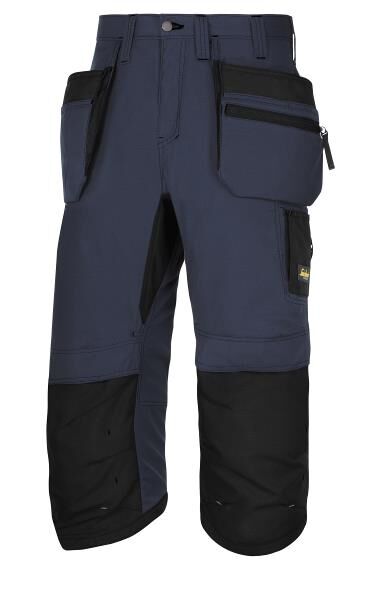 Snickers Workwear Piratbukse 6103 Hp Mblå/sor 48 Snic