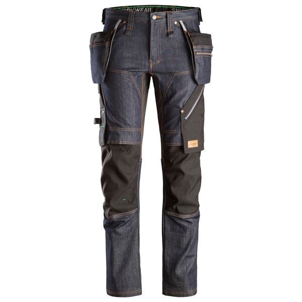 Snickers Workwear Bukse 6955 Denim 54