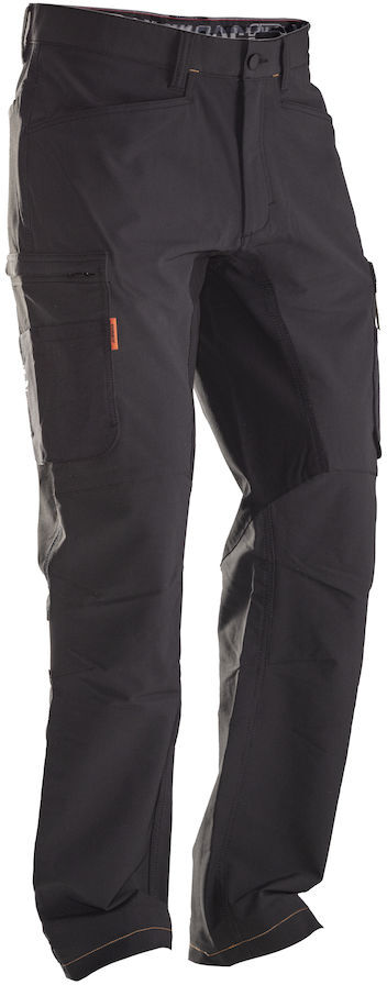 Northstore SERVICEBUKSE STRETCH BLACK/BLACK C46 JOBMAN