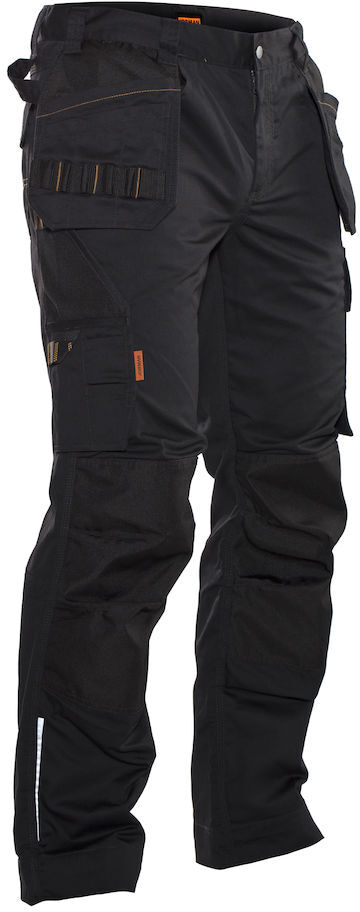 Northstore POLY COTTON HP WORK TROUSERS BLACK/BLACK JOBMAN c52