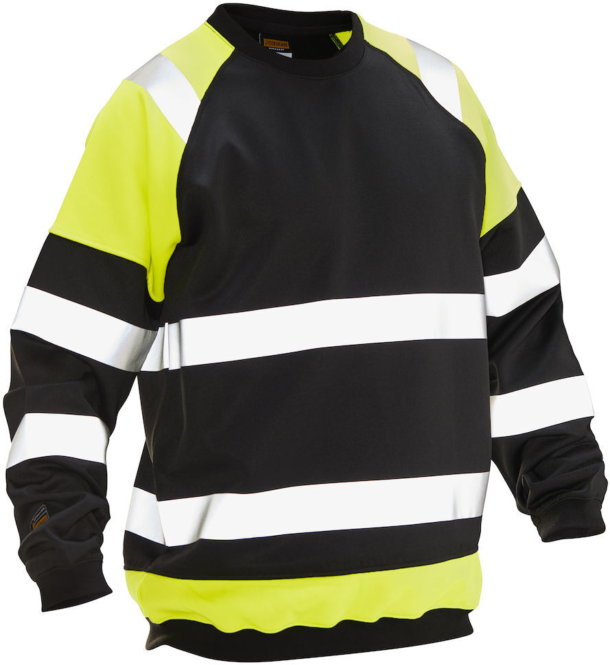 Northstore SWEATSHIRT HI-VIS BLACK/HV YEL XXL XXL