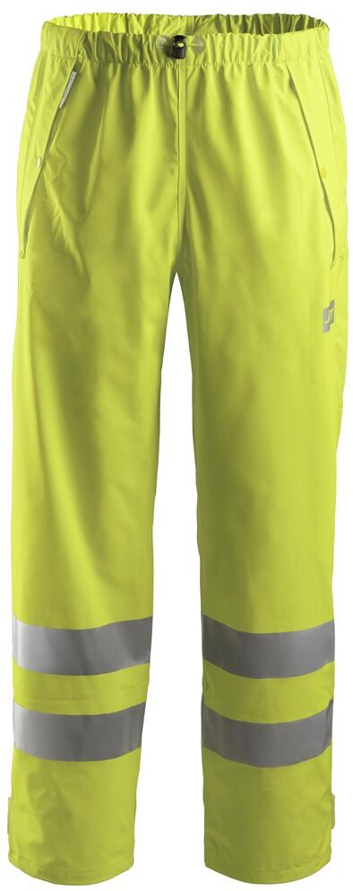 Northstore SNICKERS 8243 High-Vis PU-regnbukse, Klasse 2 GUL