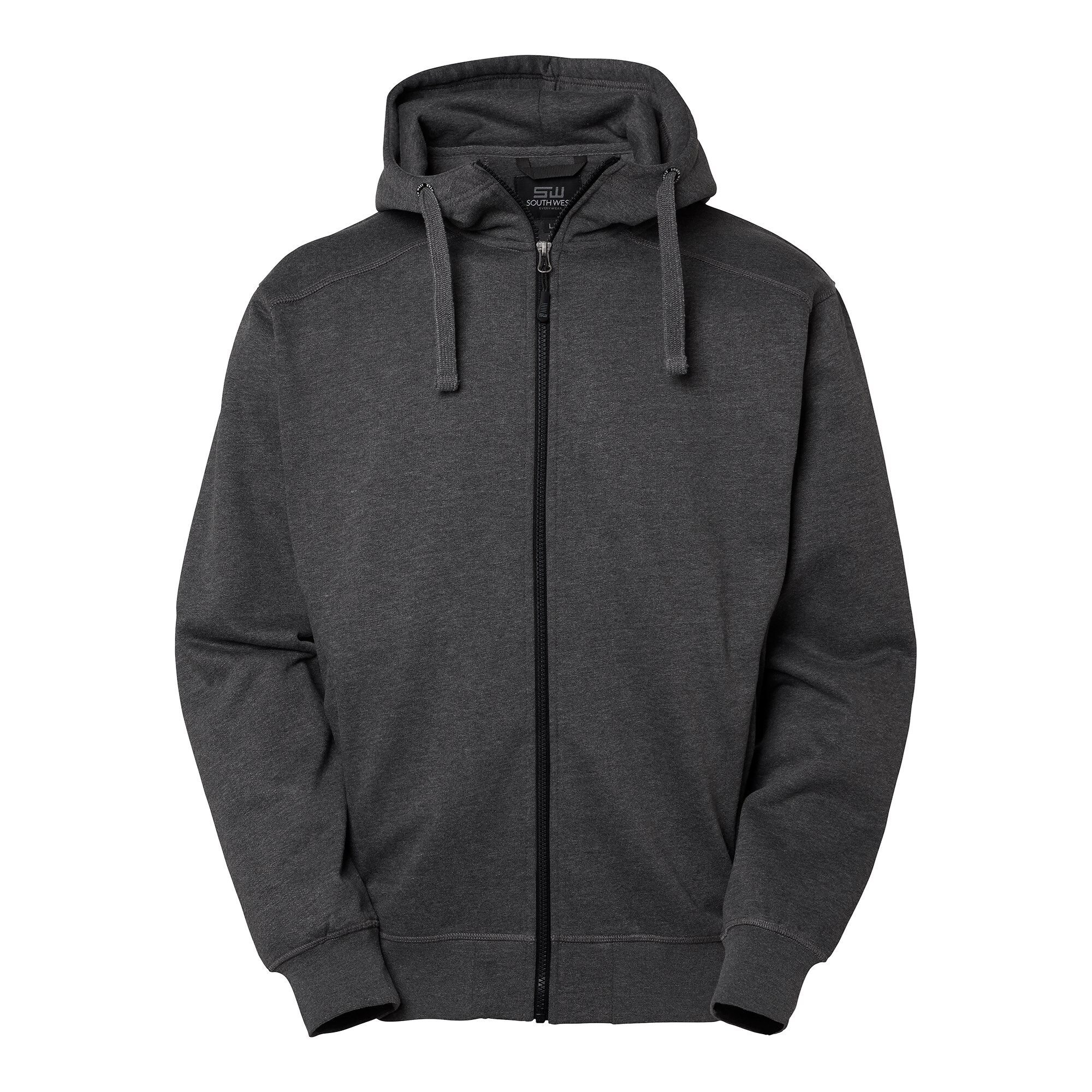 Northstore FRANKLIN ZIP HOOD DK GREY S SW COLLEGE