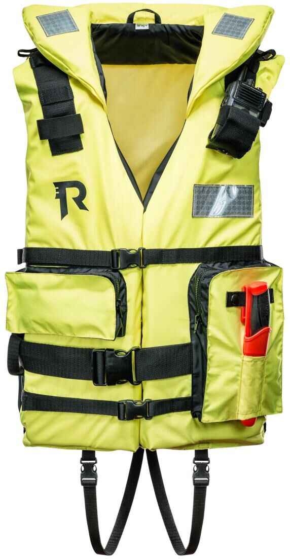 Northstore SEAFARMER 100N REDN.VEST  FL.YELLOW/BLAC REGATTA