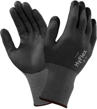 Ansell Hyflex 11-840 Hanske Nitrilskum/Nylon/Spandex Størrelse 7