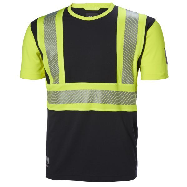 Helly Hansen Workwear ICU T-skjorte varsel, svart/gul Str. S