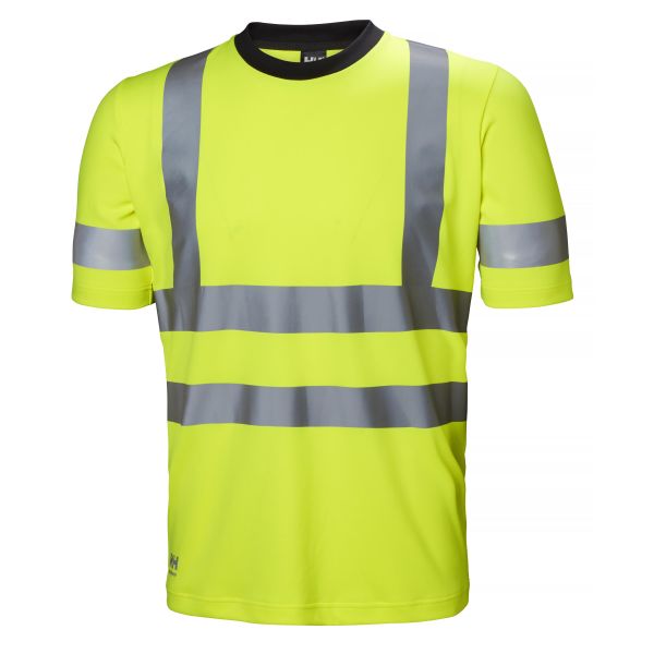 Helly Hansen Workwear Addvis T-skjorte varsel, gul Str. M