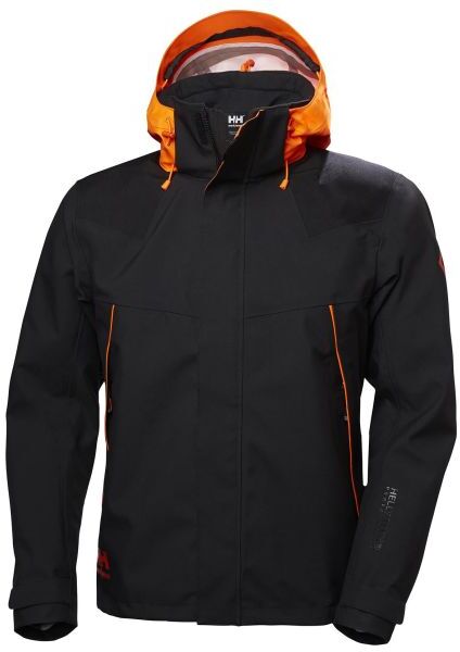 Helly Hansen Workwear Chelsea Evolution Skalljakke svart/oransje Str. XL