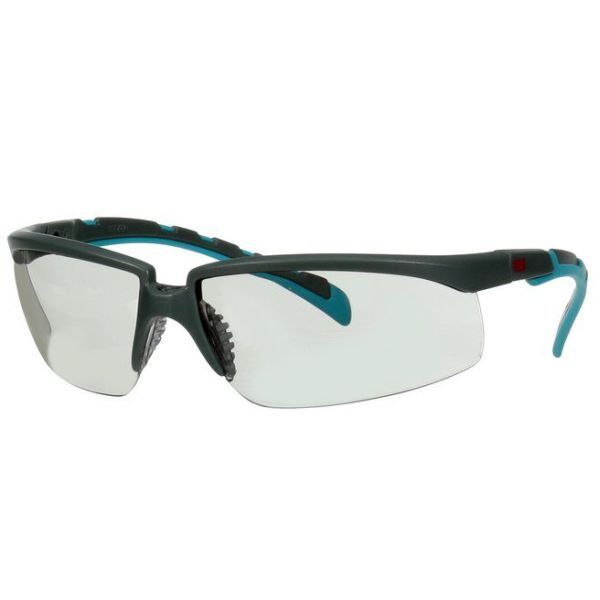 3M Solus 2000 Vernebriller Grå/blå-grønn brillestang, grå linse