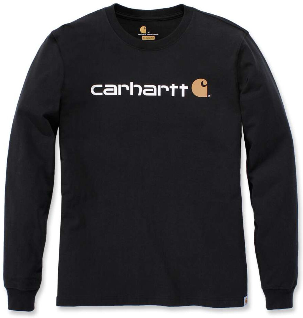 Carhartt EMEA Workwear Signature Graphic Core Logo Langermet XS Svart