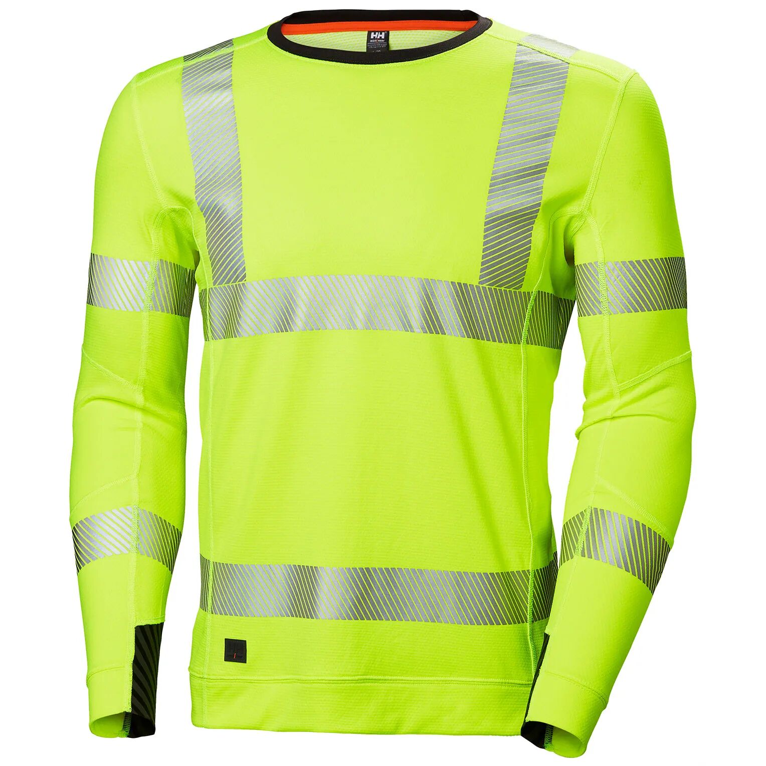 HH Workwear Workwear Helly Hansen Lifa Active Hi Vis Undertrøye Med Rund Hals Gull L