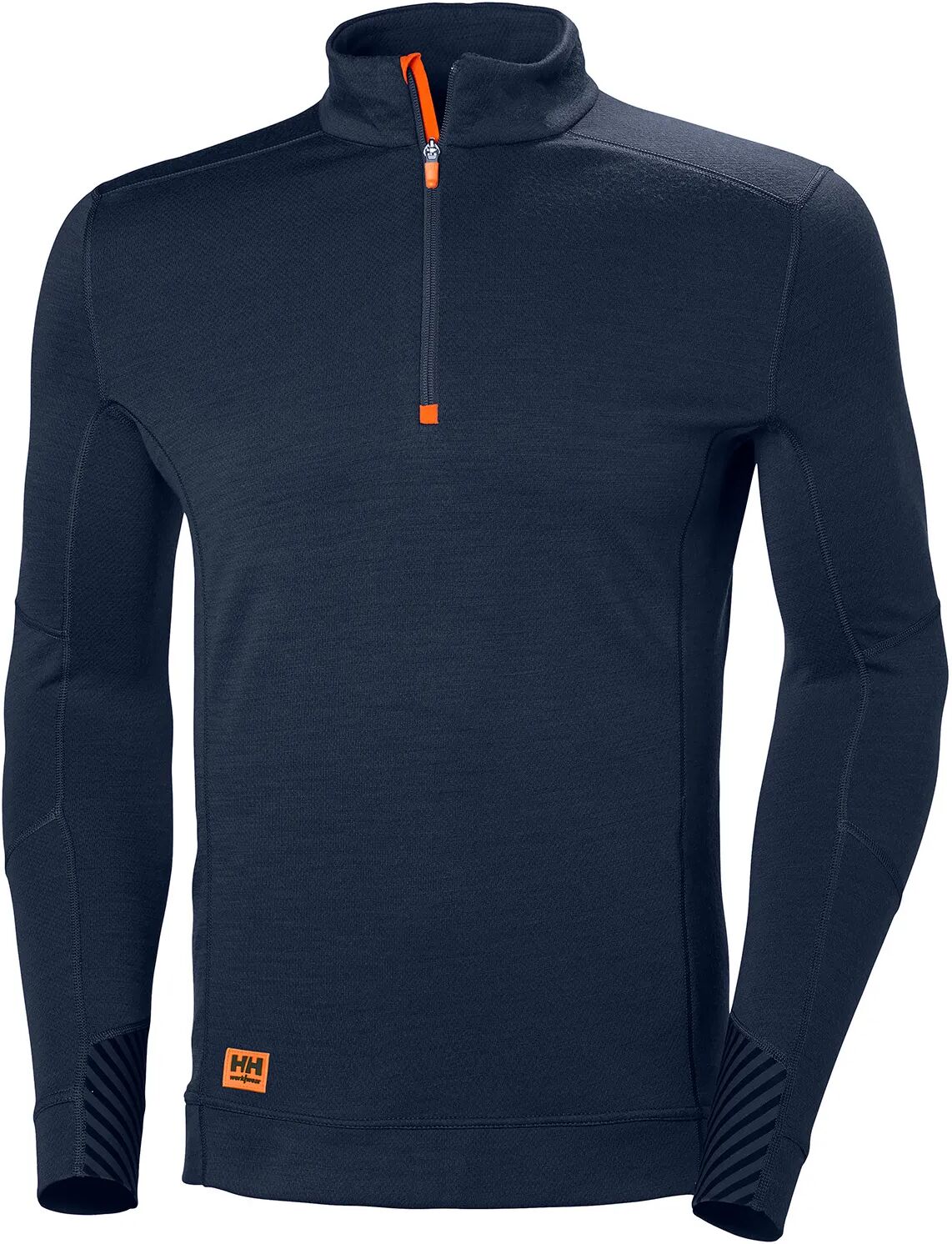 HH Workwear Workwear Helly Hansen Lifa Max Undertrøye Med Halv Glidelås Marineblå S