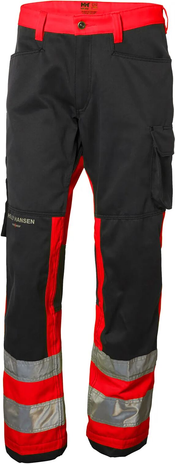 HH Workwear Workwear Helly Hansen Alna Hi Vis Bukse Kl 1 Rød C54