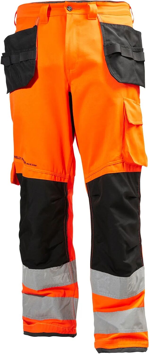 HH Workwear Workwear Helly Hansen Alna Hi Vis Håndverkerbukse Kl 2 Oransje D88