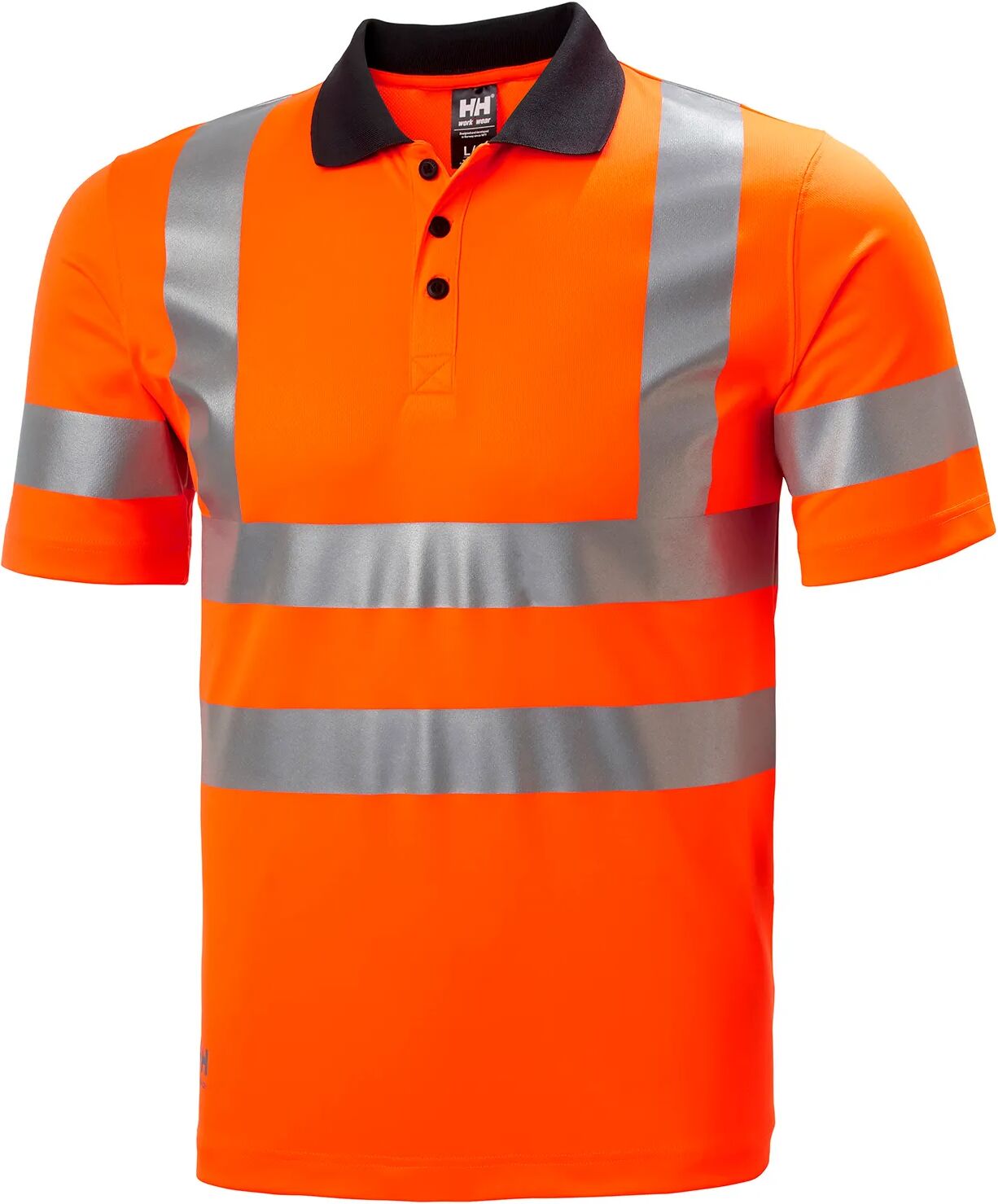 HH Workwear Workwear Helly Hansen Addvis Hi Vis Polo Oransje L