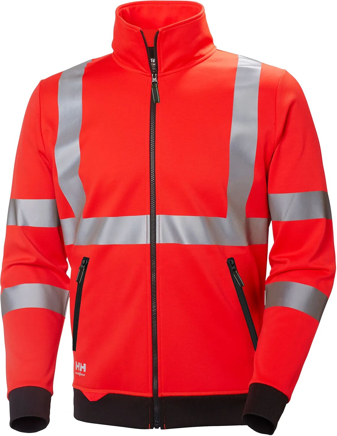 HH Workwear Workwear Helly Hansen Addvis Hi Vis Overdel Med Glidelås Rød XXXXL