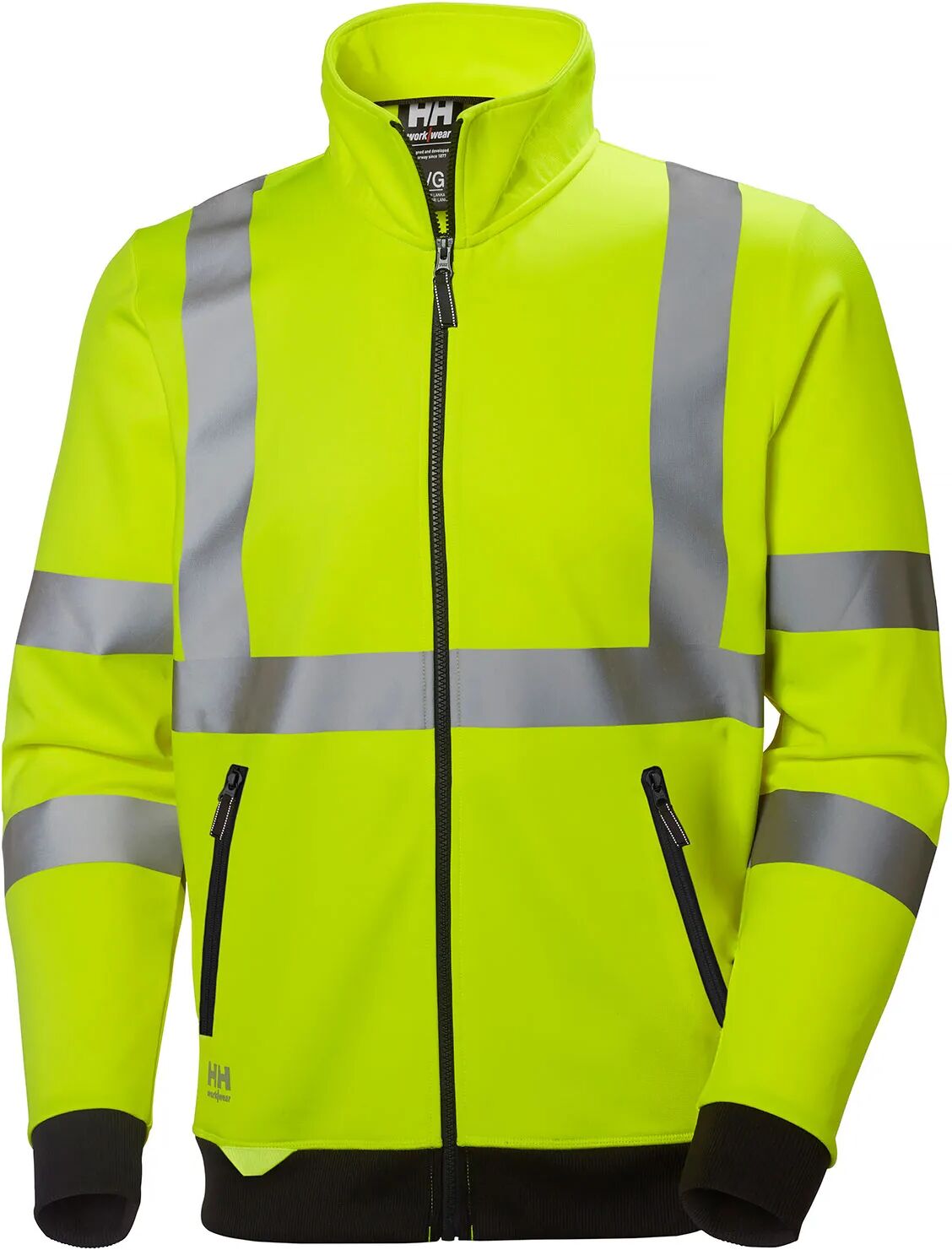 HH Workwear Workwear Helly Hansen Addvis Hi Vis Overdel Med Glidelås Gull S