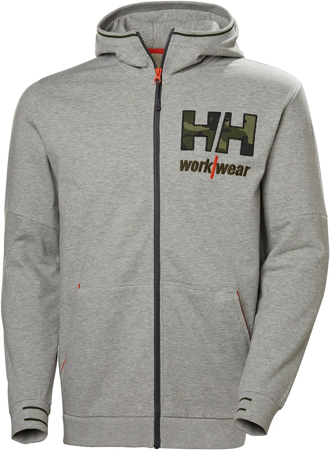 HH Workwear Workwear Helly Hansen Kensington Hettejakke Med Glidelås Grå M