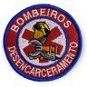 Emblema Bombeiros bordado - Cursos 2