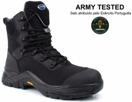 LAVORO Bota S.A.S. Black  (Vibram + WP)