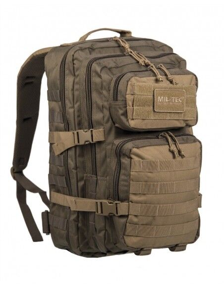 MIL-TEC ® MOCHILA RANGER GREEN/COYOTE BACKPACK US ASSAULT LARGE Mil-Tec®