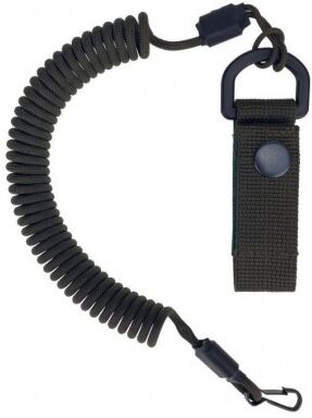 EDCX Gear Fiador Spiral lanyard with a belt attachment, Army Green