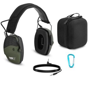 MSW Hörselkåpor med Bluetooth - Dynamisk extern bruskontroll - Grön