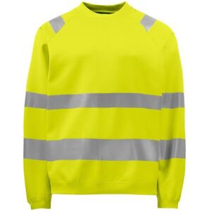 Sweatshirt varsel Projob 6106 gul kl3 L