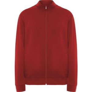 Sweater zip PF ulan unisex röd S