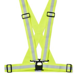 Bookman Urban Visibility Reflective Cross Belt Fluorescent Yellow