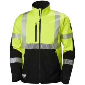 Helly Hansen Workwear Icu 74272-369 Softshelljacka Varsel, Gul/svart S, Arbetskläder