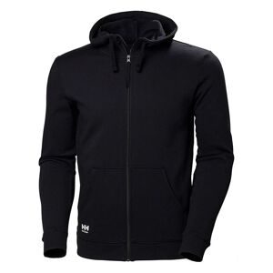 Helly Hansen Workwear Manchester Zip Hoodie Herr, Black, XXXL