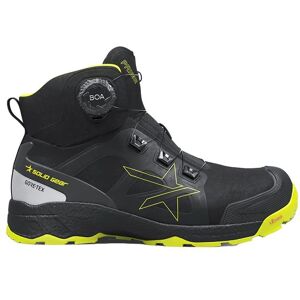 Solid Gear Skyddskänga Prime GTX Mid, Svart/Gul, 44