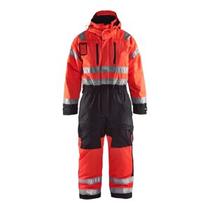 Varseloverall Vinter BlåkläderC48Röd/Svart Röd/Svart