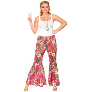 Flower Power Hippie Byxor (Small (str. 38-40))