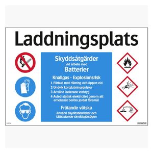 Påbudsskylt 