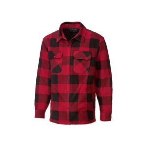 Parkside® Pánska košeľová bunda (M (48/50), červená)