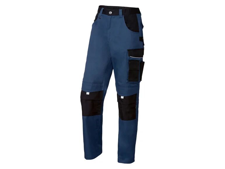 PARKSIDE PERFORMANCE Pánske pracovné nohavice (46, modrá/čierna)