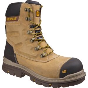 Caterpillar Mens Premier Waterproof Safety Boots Honey Size 7