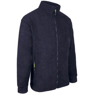 Click - fleece jkt navy 5XL - Navy Blue - Navy Blue