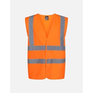 Men's Regatta Mens Hi-Vis Vest - Orange - Size: L