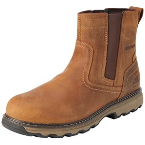 Caterpillar Cat Footwear Men's Pelton ST S1 P HRO SRA Industrial Boot, Dark Beige, 13 UK